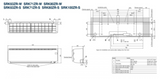 Mitsubishi Heavy Industries Air Conditioning PREMIUM SRK100ZR Wall Heat Pump 10kW/33000Btu R32 240V~50Hz