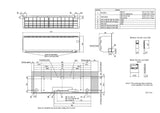 Mitsubishi Heavy Industries Air Conditioning DIAMOND SRK71ZR Wall 7Kw/2400Btu R32 A+ Heat Pump 240V~50Hz